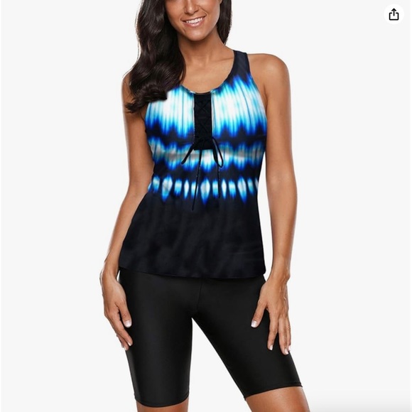 Ladies at leisure bathing suit set - Picture 2 of 5